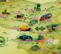 北流景点地图(长沙景点地图)